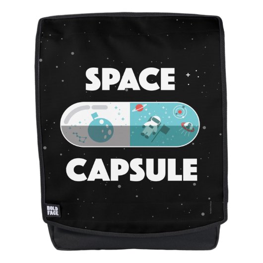 Sac À Dos Capsule spatiale (Devant)