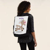 Sac À Dos Caricature de chèvre billy joyeux (Porté)