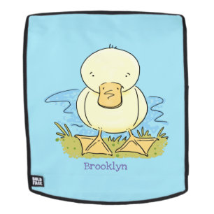 Sac À Dos Caricature jaune mignon pour canard bébé