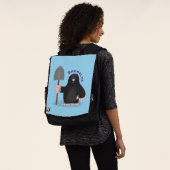 Sac À Dos Caricature mole joyeux (Porté)