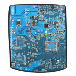 Sac À Dos Carte circuit bleu circuit imprimé à circuit impri