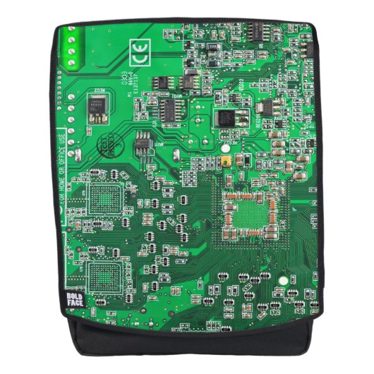 Sac À Dos Carte circuit imprimé circuit vert PCB (Devant)