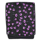 Sac À Dos Cellules bleues de minuit, cloches, Bellflowers 2 (Devant)