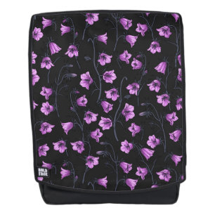 Sac À Dos Cellules bleues de minuit, cloches, Bellflowers 2