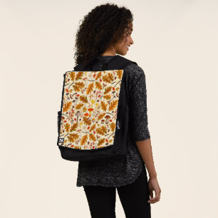 Sac À Dos Champignons forestiers et flore d'automne à la crè