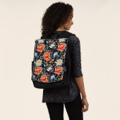 Sac À Dos Charming Ranya Floral Pattern-65293 (Porté)