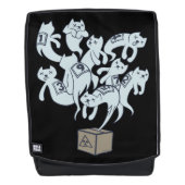 Sac À Dos Chat de Schrödinger les 9 vies (Devant)