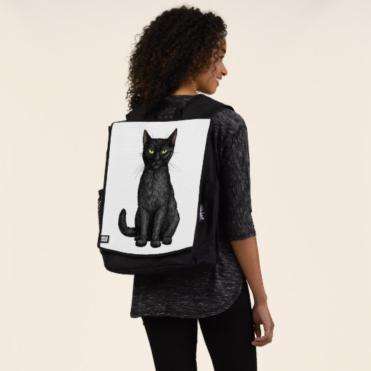 Sac À Dos chat noir (Porté)