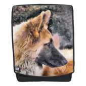 SAC À DOS CHIEN GERMAN SHEPHERD (Devant)