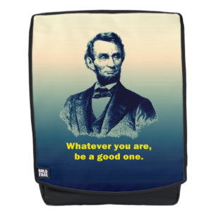 Sac À Dos Citation d'Abraham Lincoln