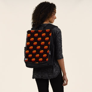 Sac À Dos Citrouilles d'Halloween, Citrouilles Orange Trick