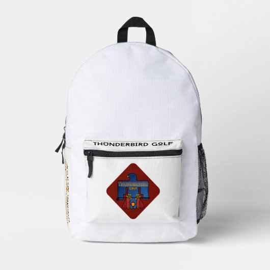 Sac à dos classique Thunderbird Golf (Recto)