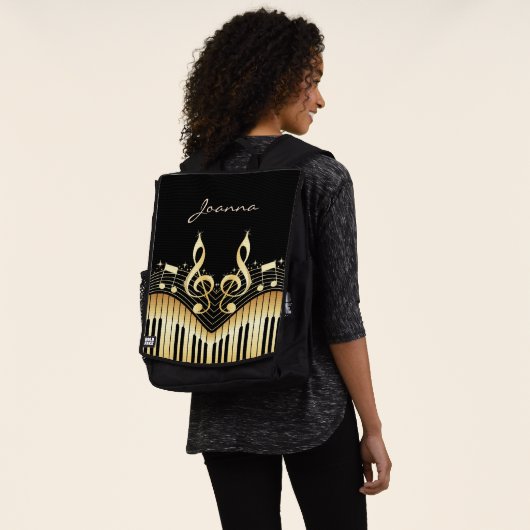 Sac À Dos Clavier Gold Music (Porté)