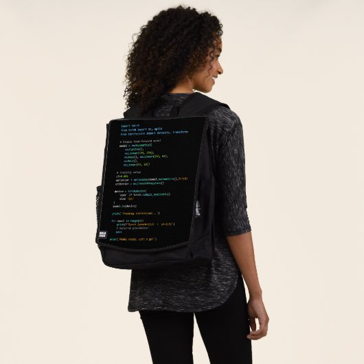 Sac À Dos Coding Humor - Developer Logic and Tech Life (Porté)