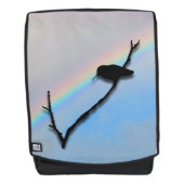 Sac à dos - Colibri et Arc en ciel (Devant)