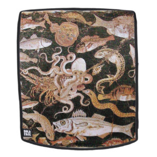 SAC À DOS COLLECTE POMPEII / OCÉAN - SCÈNE DE VIE MARINE