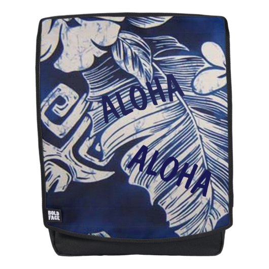 Sac À Dos Collection Hawaii Aloha (Devant)