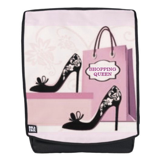SAC À DOS COLLECTION REINE DU SHOPPING (Devant)