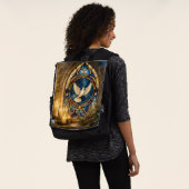 Sac À Dos Colombe de Noël en vitrail (Porté)