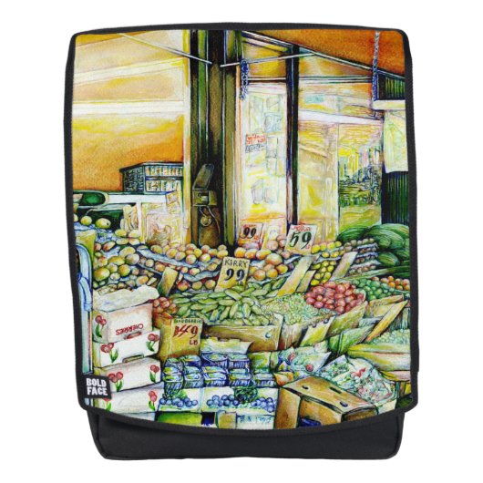 Sac À Dos Compromettre la gentrification artistique (Devant)