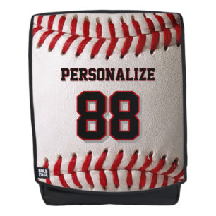 Sac À Dos Conception de joueur de baseball avec numéro de ma