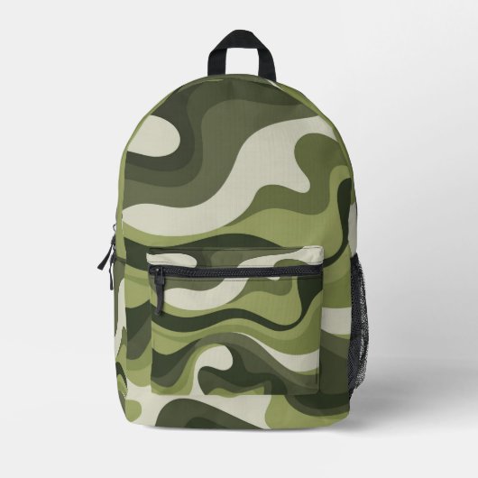 Sac à dos couleurs de l'Armée verte (Recto)
