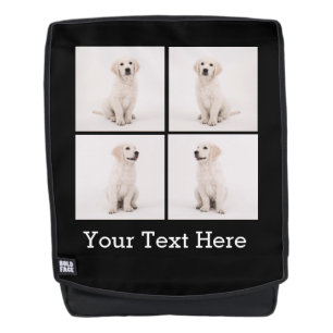 Sac À Dos Créez les photos de chat de chien de photo de