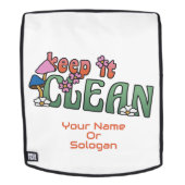 Sac À Dos Custom Name & Photo Backpack Personalized Stylish (Devant amovible)