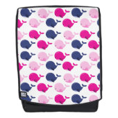 Sac À Dos Cute Whales, Pattern of Whales, Sea Animals (Devant)