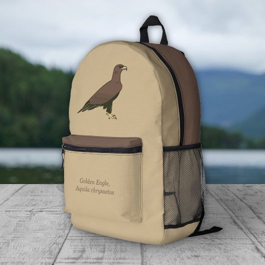 Sac à dos d'aigle doré