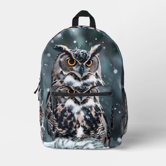 Sac à dos de chouette funky (Recto)