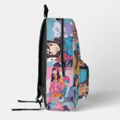 Sac à dos de collage de snowboarder (Gauche)