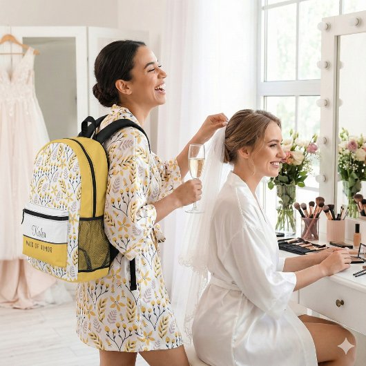 Sac à dos de demoiselle d'honneur