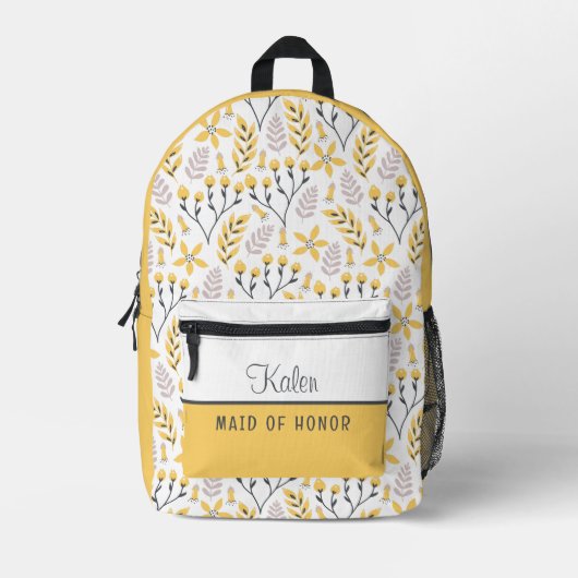 Sac à dos de femme d'honneur (Recto)