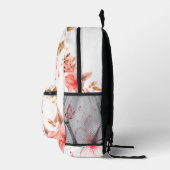 Sac à dos de fleurs fleuris design florissant (Droite)