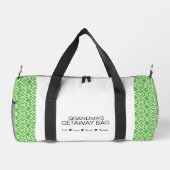 Sac à dos de grand-mère" Sac à double (Verso)