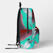 Sac à dos de guitare verte (Gauche)