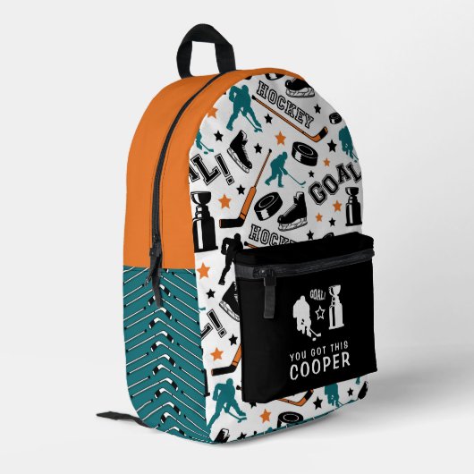 Sac à dos de hockey (Coin arrière gauche)