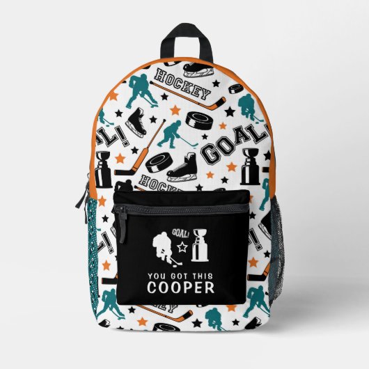 Sac à dos de hockey (Recto)