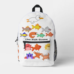 Sac à dos de jeu de poisson