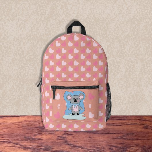 Sac à dos de l'école pour enfants Cute Koala et Pi