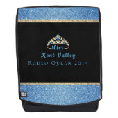 Sac à dos de Mlle Rodeo Crown Custom Name (Devant)