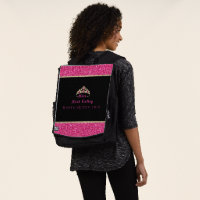 Sac à dos de nom personnalisé Miss Rodeo Crown