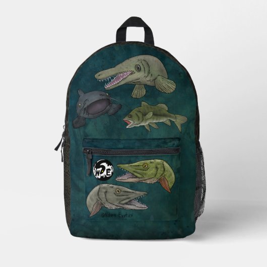 Sac à dos de pêche Nolan's Exotics CUSTOM (Recto)