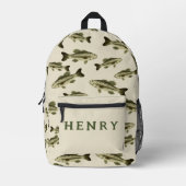 Sac à dos de poisson personnalisé (Recto)