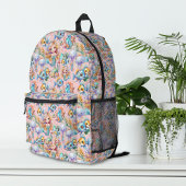 Sac à dos de sirène rose