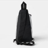 Sac à dos de voyage gris pour papa chiot Pinscher (Verso)