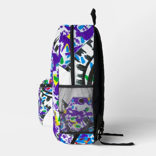 Sac à dos "Deco Cogs" de MaryZimmermanDesigns (Droite)