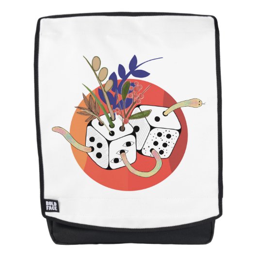 Sac À Dos Dés dans un univers parallèle (Devant)