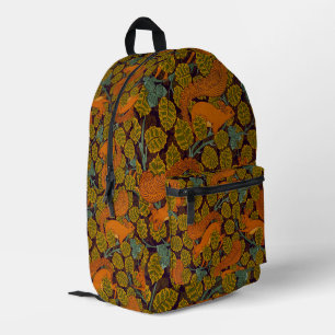 Sac à dos Design écureuils rouges